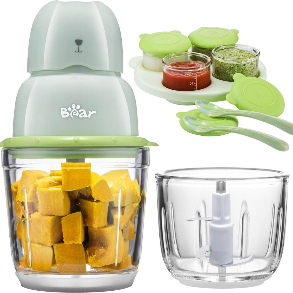 Bear Baby Food Maker, Baby Food Processor Set - New, Open Box